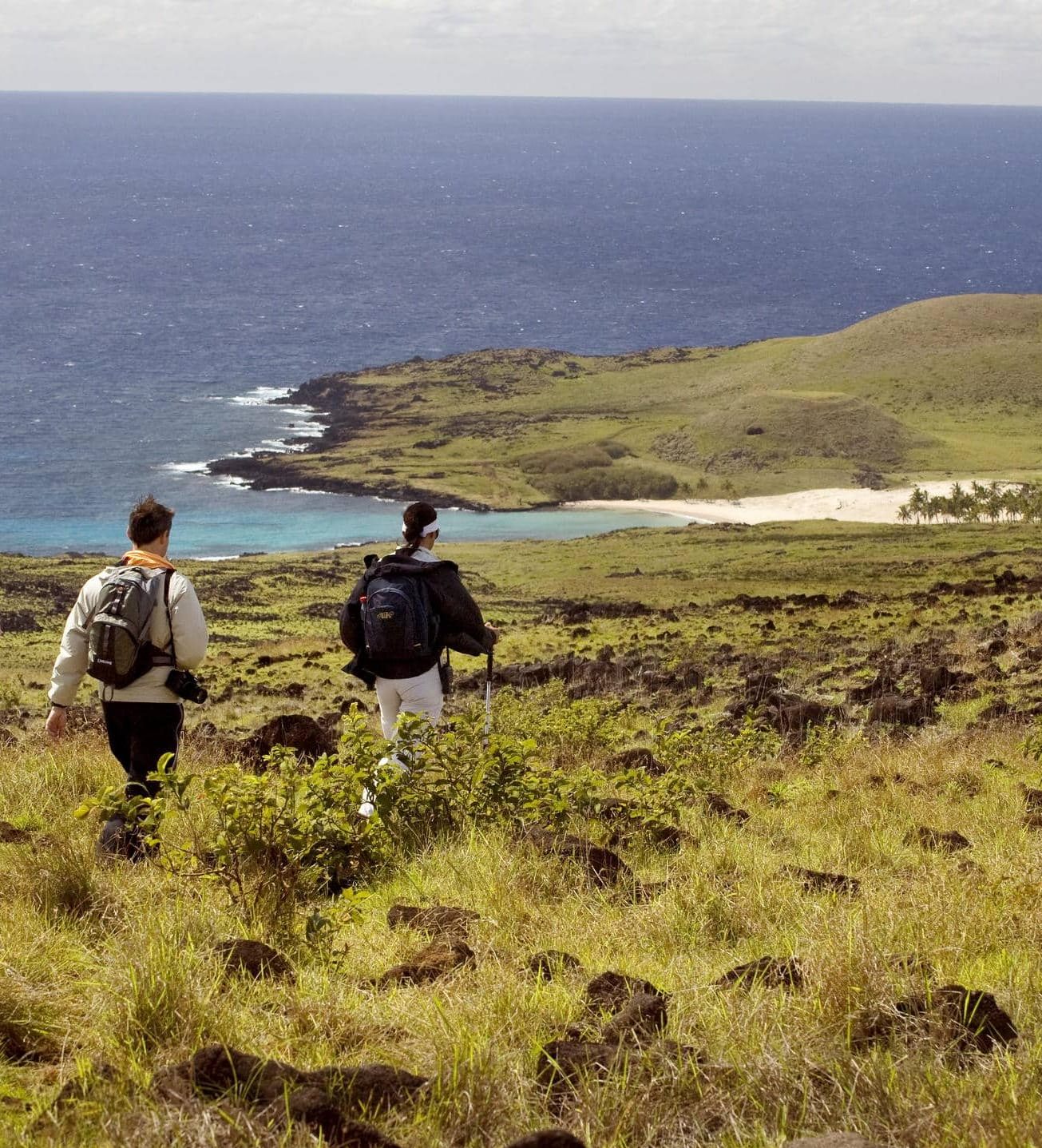 Hotel Explora Rapa Nui Chili Ile de Pâques balade sur l'île