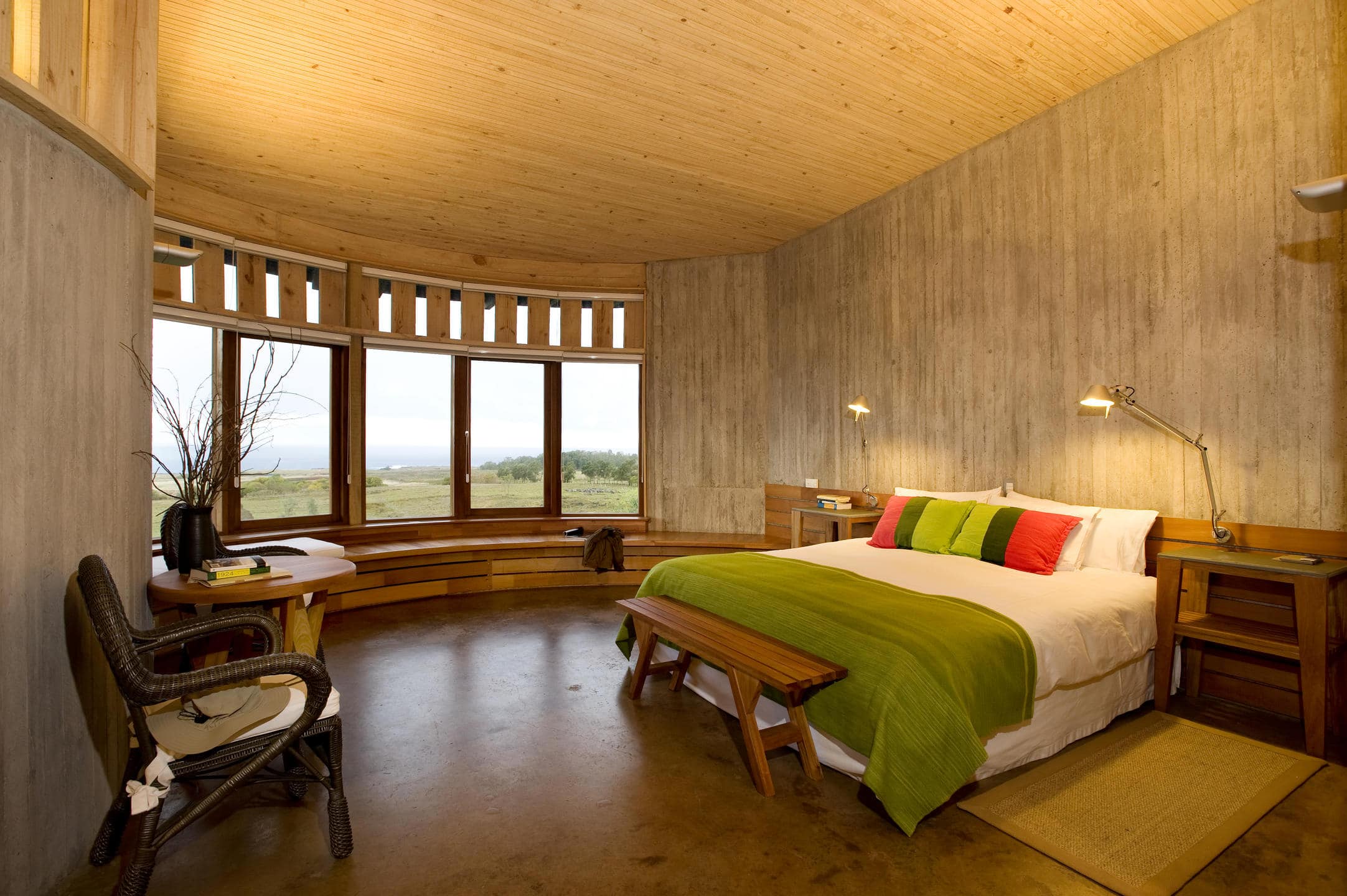 Hotel Explora Rapa Nui Chili Ile de Pâques chambre avec vue