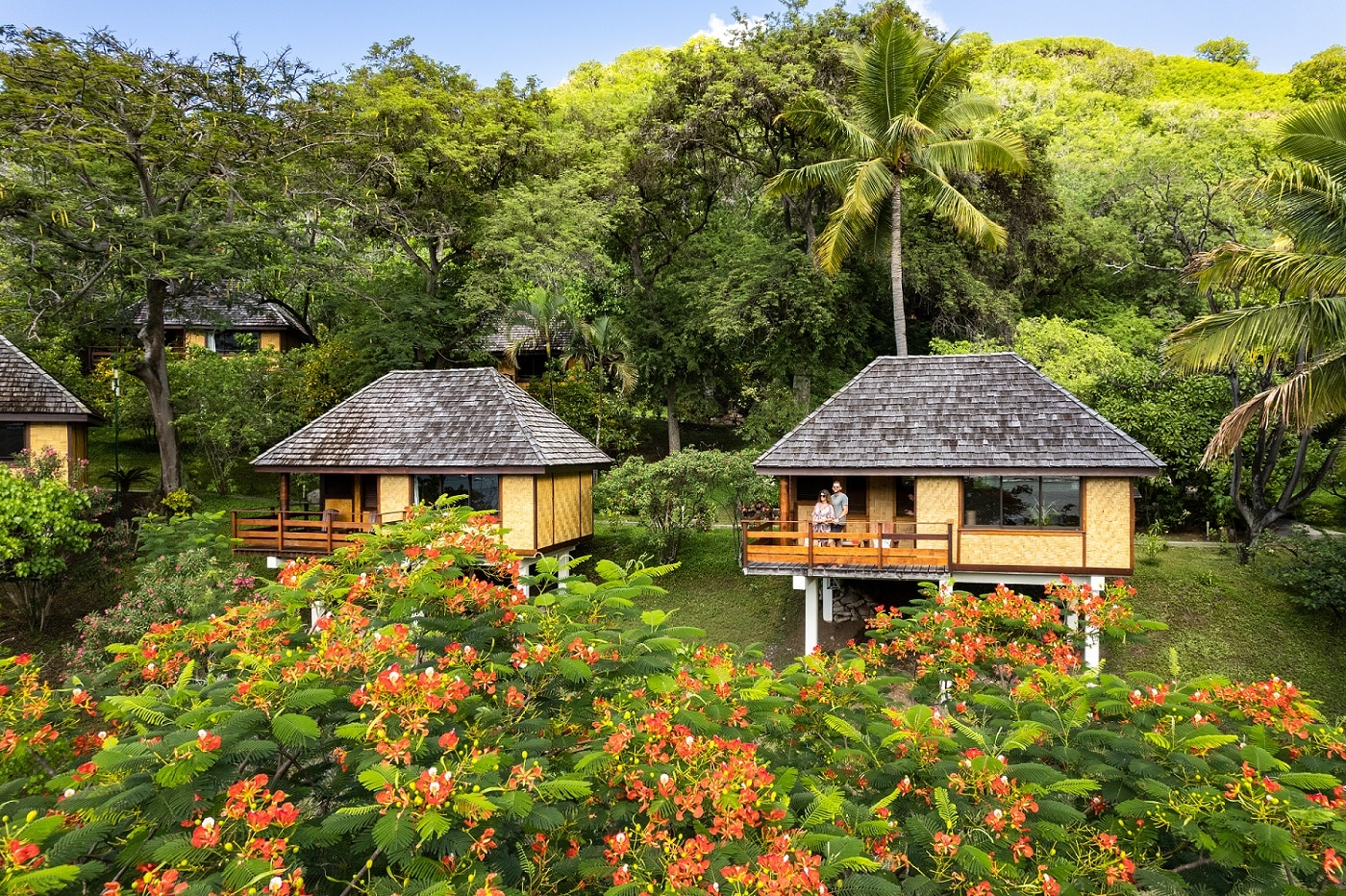 Nuku Hiva pearl lodge Polynésie extérieur bungalow