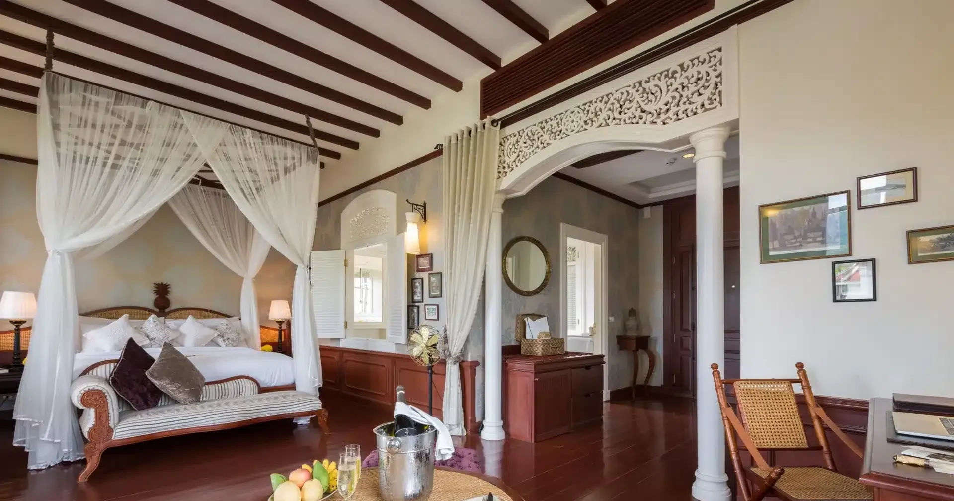 The Luang Say Residence Laos chambre de la suite