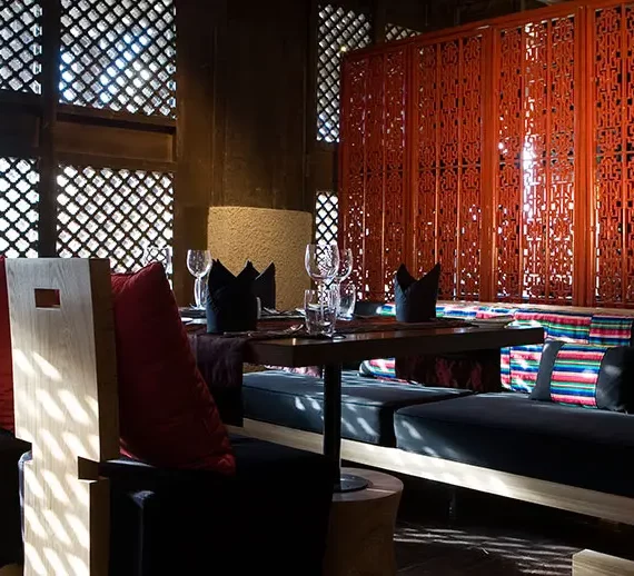 Banyan Tree Ringha Chine restaurant traditionnel