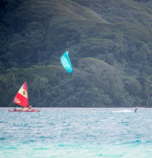 Motu Nao Nao Polynésie kite surf