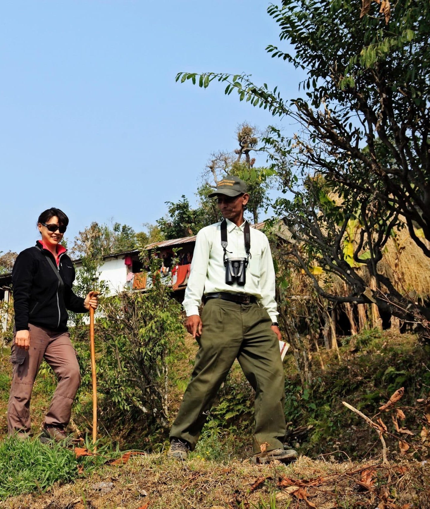 Tiger Mountain Pokhara Lodge Nepal marche a pieds