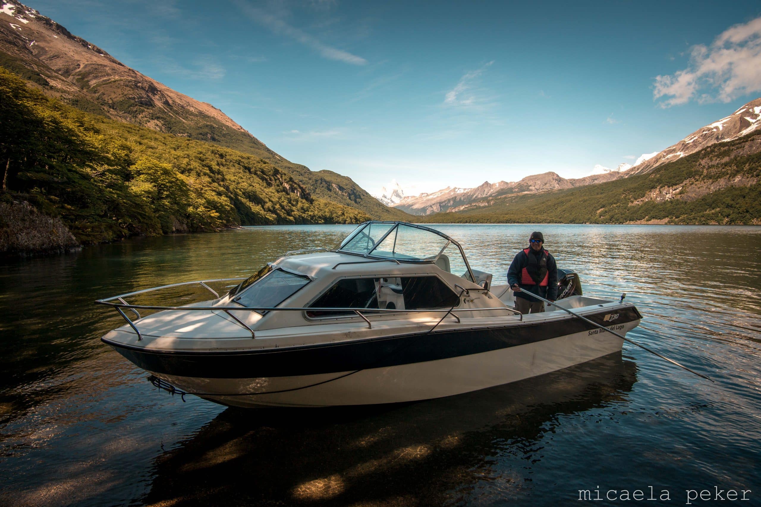 Aguas Arriba Lodge Argentine activité bateau