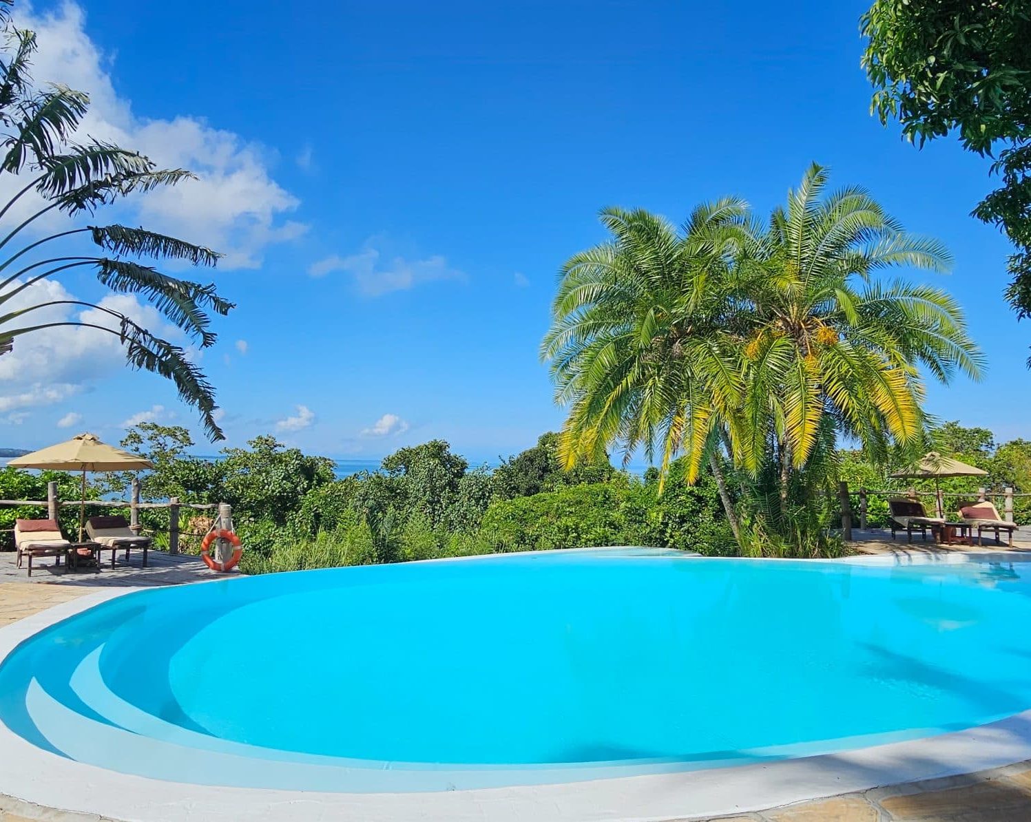 Fundu Lagoon Pemba piscine