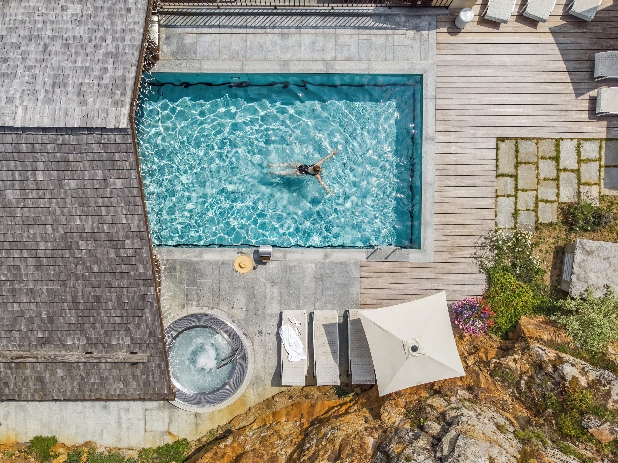 France Armancette piscine exterieure