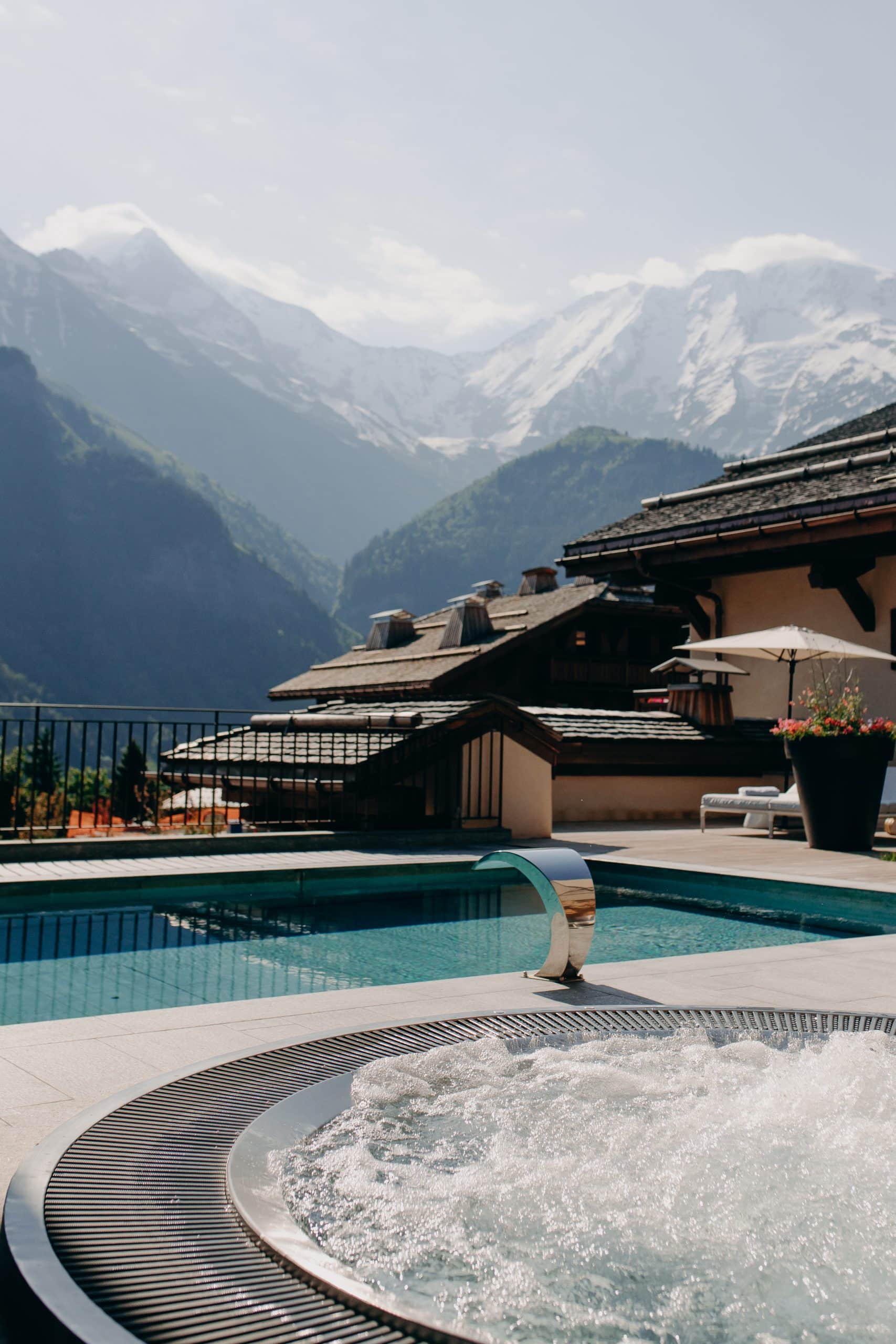 France Armancette spa et piscine exterieure