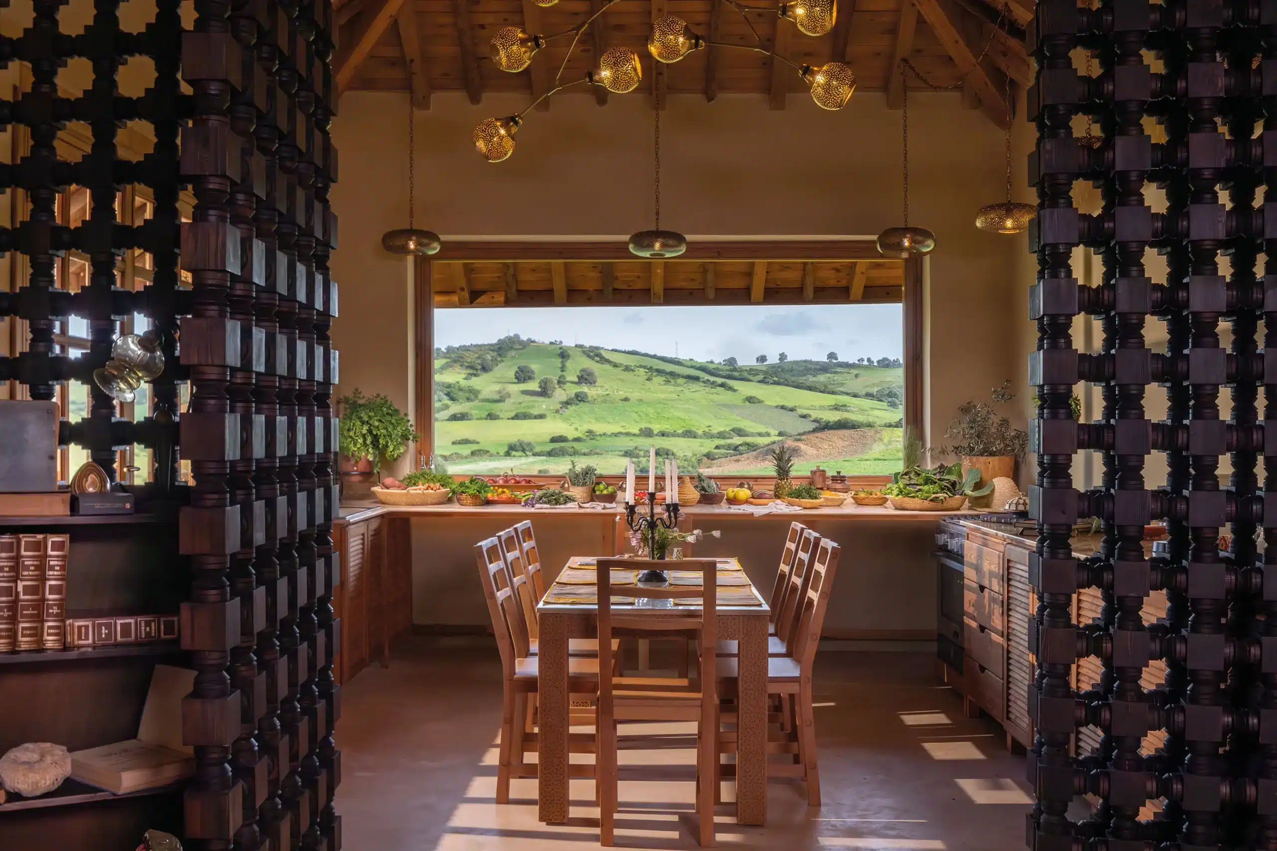 La Fiermontina Ocean Maroc table dans la cuisine