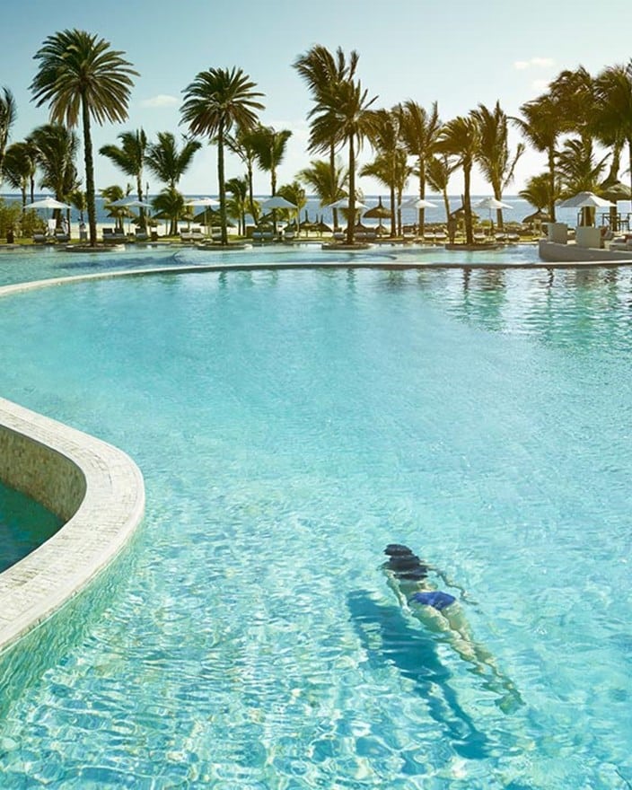 LUX Le Morne île Maurice piscine