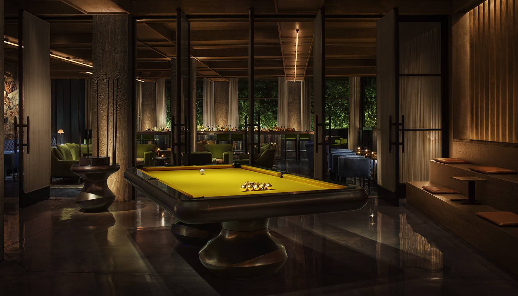 ©once upon a time Public Hotel NY Etats Unis billard