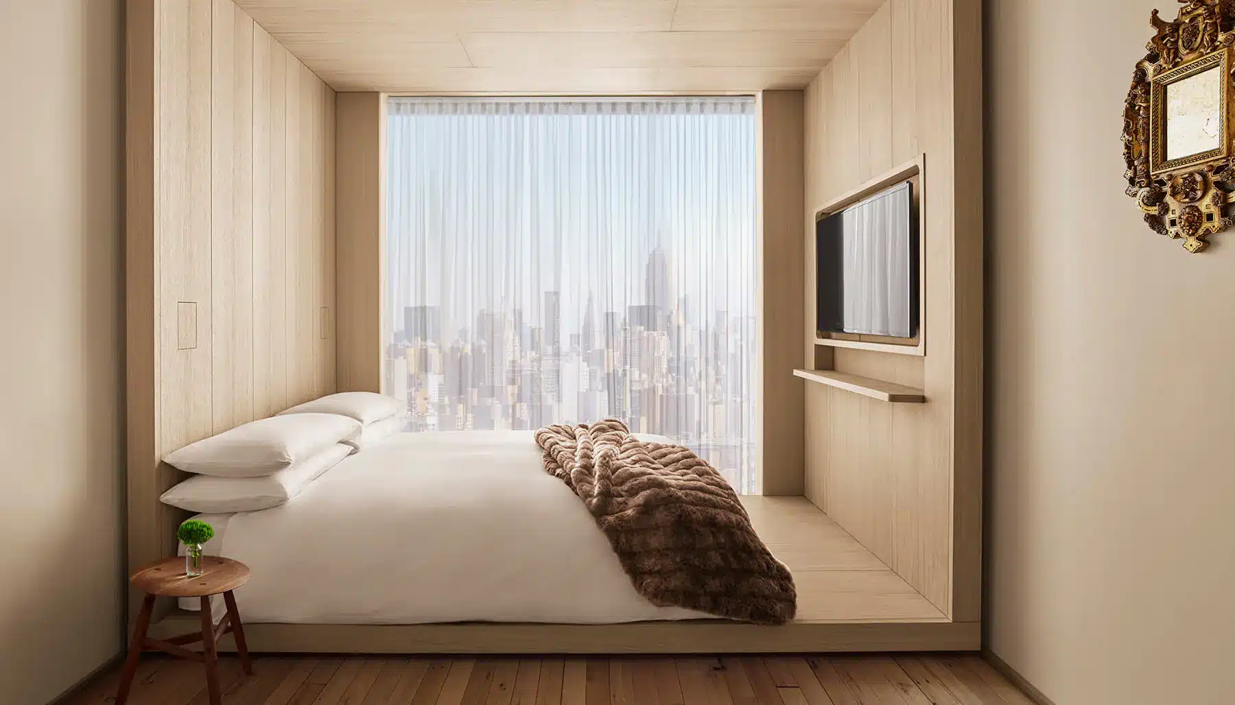 ©once upon a time Public Hotel NY Etats Unis chambre avec vue