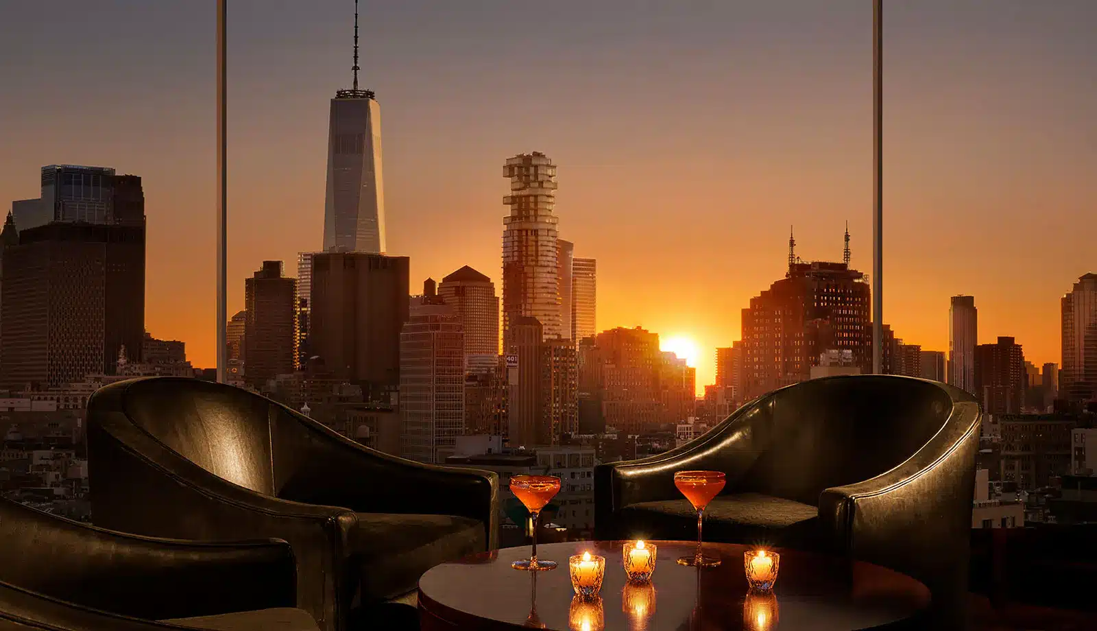 ©once upon a time Public Hotel NY Etats Unis verre avec vue